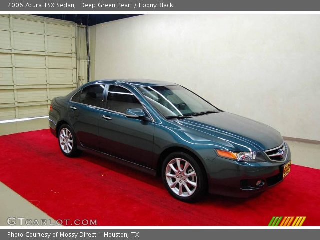 2006 Acura TSX Sedan in Deep Green Pearl