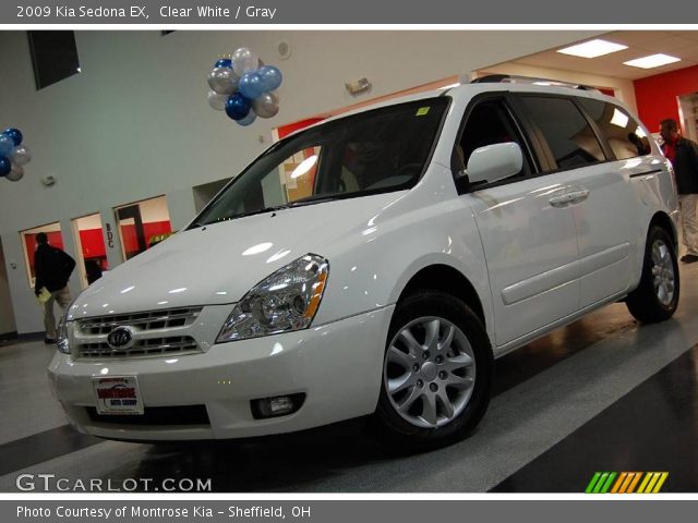 2009 Kia Sedona EX in Clear White
