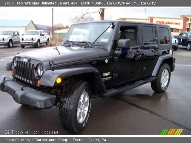 2007 Jeep Wrangler Unlimited Sahara 4x4 in Black