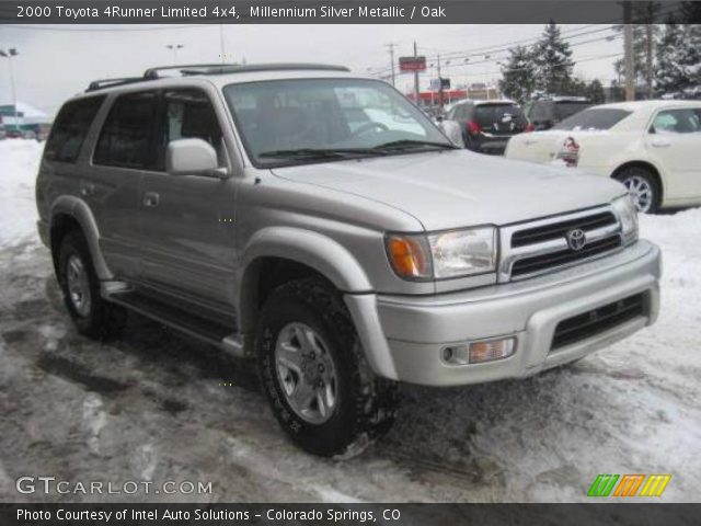 2000 Toyota 4Runner Limited 4x4 in Millennium Silver Metallic