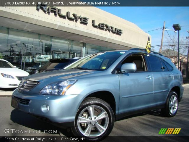 2008 Lexus RX 400h AWD Hybrid in Breakwater Blue Metallic