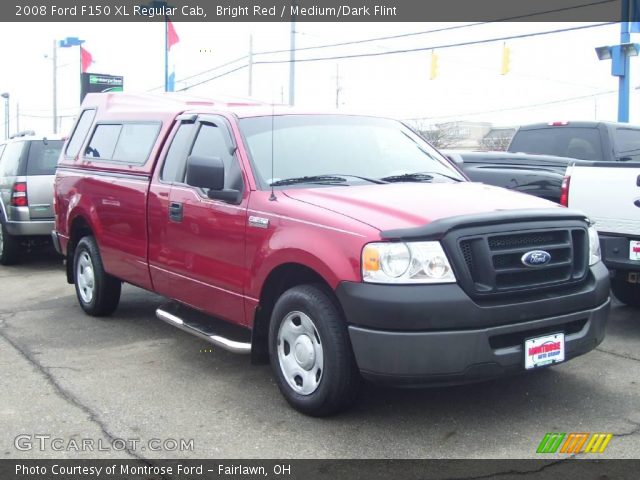 2008 Ford F150 XL Regular Cab in Bright Red