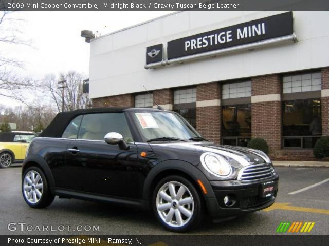 2009 Mini Cooper Convertible in Midnight Black