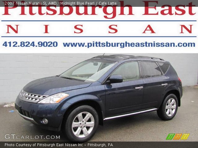 2007 Nissan Murano SL AWD in Midnight Blue Pearl