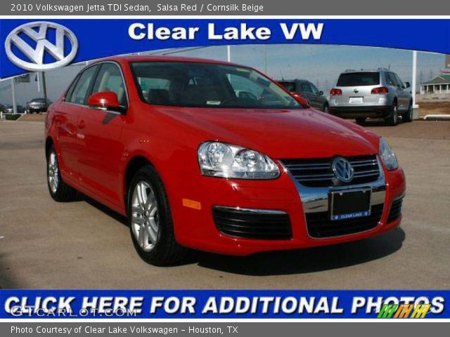 2010 Volkswagen Jetta TDI Sedan in Salsa Red