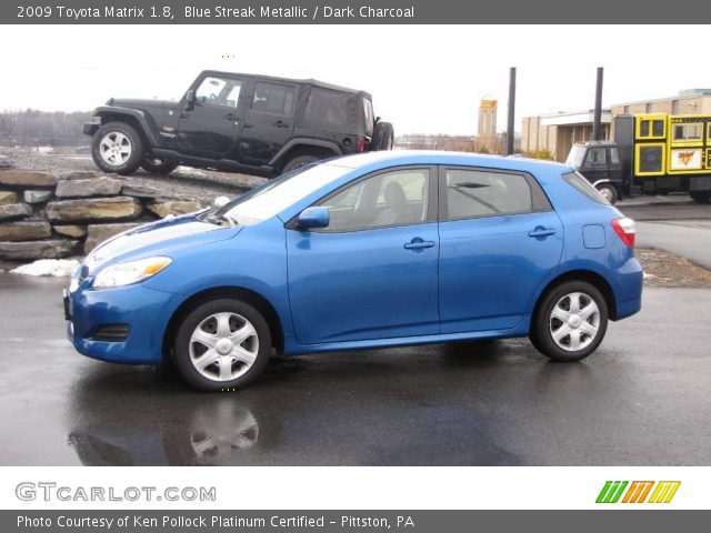 2009 Toyota Matrix 1.8 in Blue Streak Metallic