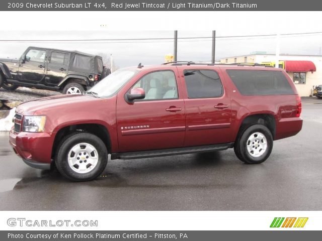 2009 Chevrolet Suburban LT 4x4 in Red Jewel Tintcoat