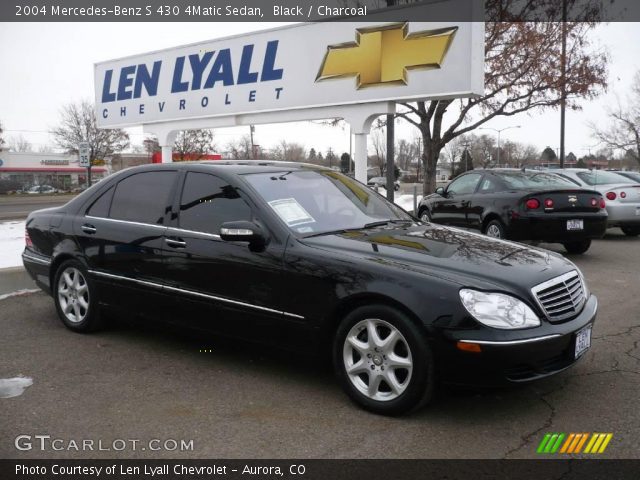 2004 Mercedes-Benz S 430 4Matic Sedan in Black