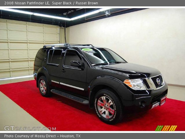 2008 Nissan Pathfinder LE in Super Black