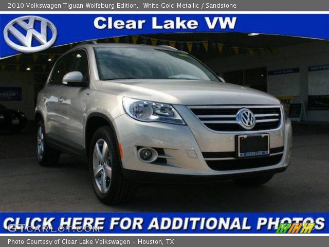 2010 Volkswagen Tiguan Wolfsburg Edition in White Gold Metallic