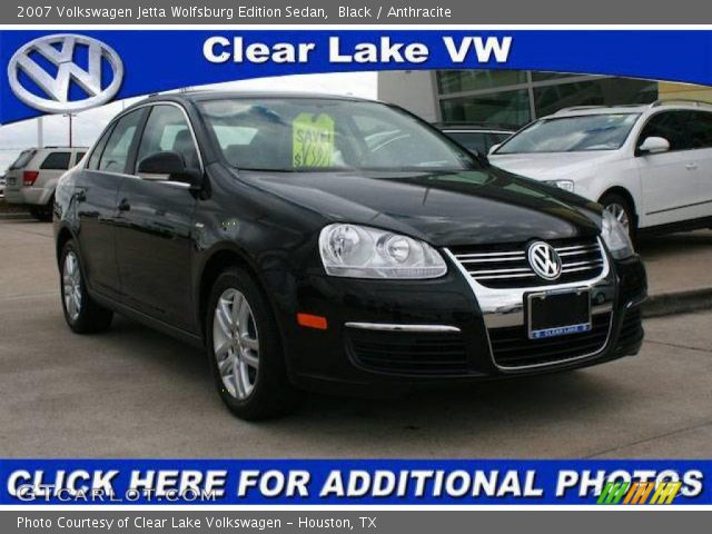 2007 Volkswagen Jetta Wolfsburg Edition Sedan in Black