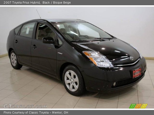 2007 Toyota Prius Hybrid in Black