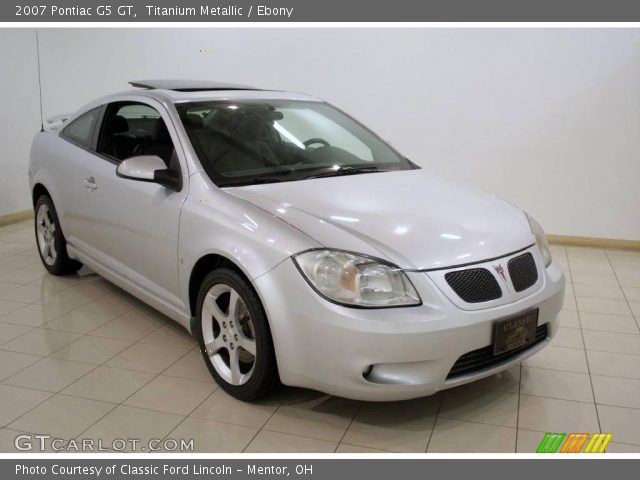 2007 Pontiac G5 GT in Titanium Metallic