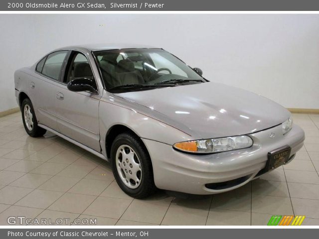 2000 Oldsmobile Alero GX Sedan in Silvermist