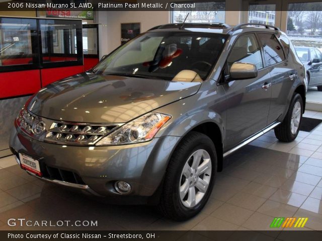 2006 Nissan Murano SL AWD in Platinum Pearl Metallic