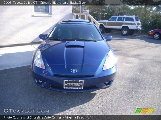 2003 Toyota Celica GT in Spectra Blue Mica