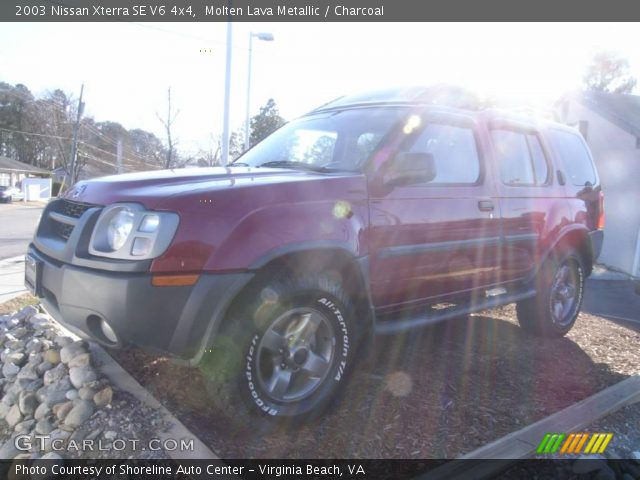 2003 Nissan Xterra SE V6 4x4 in Molten Lava Metallic