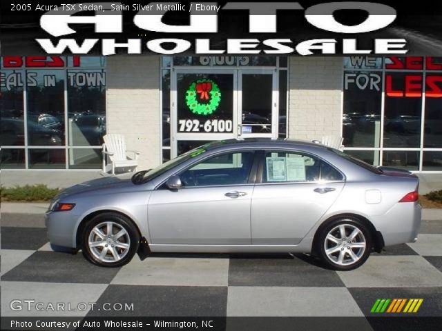 2005 Acura TSX Sedan in Satin Silver Metallic