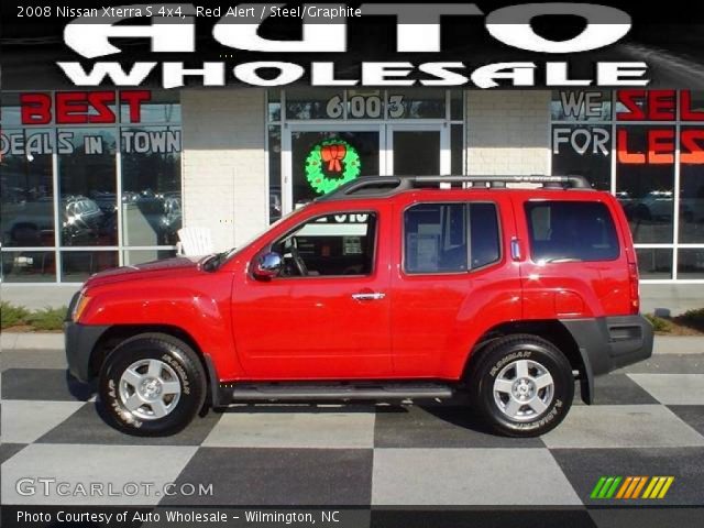 2008 Nissan Xterra S 4x4 in Red Alert