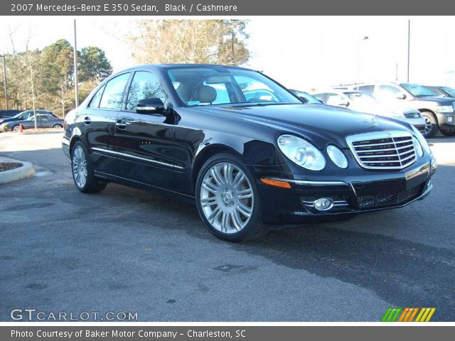 2007 Mercedes-Benz E 350 Sedan in Black