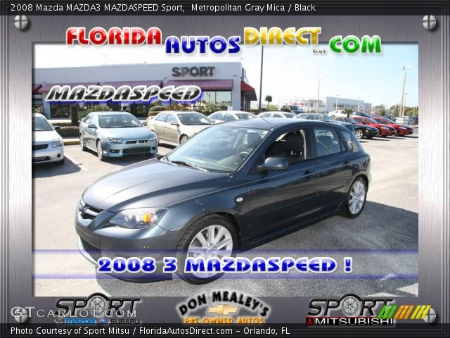 2008 Mazda MAZDA3 MAZDASPEED Sport in Metropolitan Gray Mica