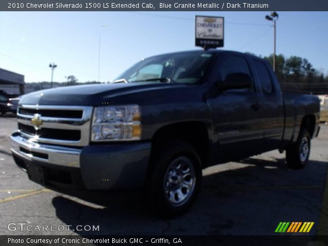 2010 Chevrolet Silverado 1500 LS Extended Cab in Blue Granite Metallic