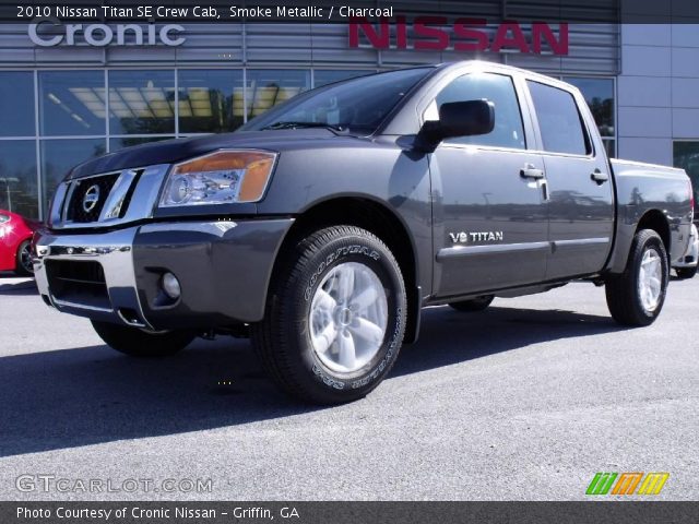 2010 Nissan Titan SE Crew Cab in Smoke Metallic