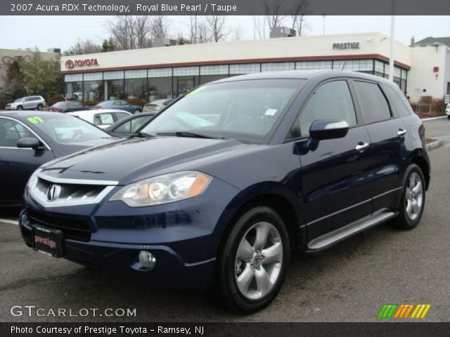 2007 Acura RDX Technology in Royal Blue Pearl