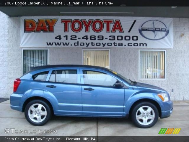 2007 Dodge Caliber SXT in Marine Blue Pearl