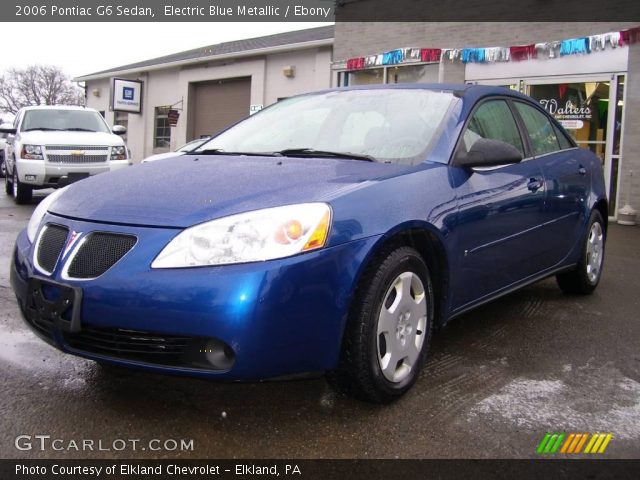 2006 Pontiac G6 Sedan in Electric Blue Metallic