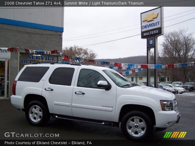 2008 Chevrolet Tahoe Z71 4x4 in Summit White
