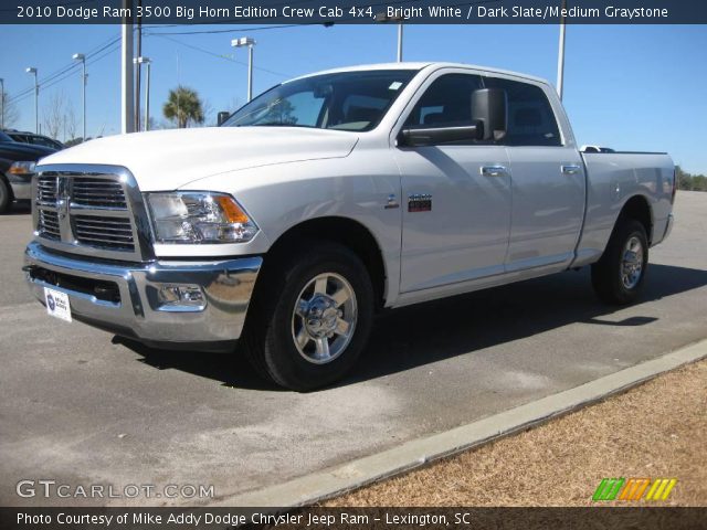 2010 Dodge Ram 3500 Big Horn Edition Crew Cab 4x4 in Bright White