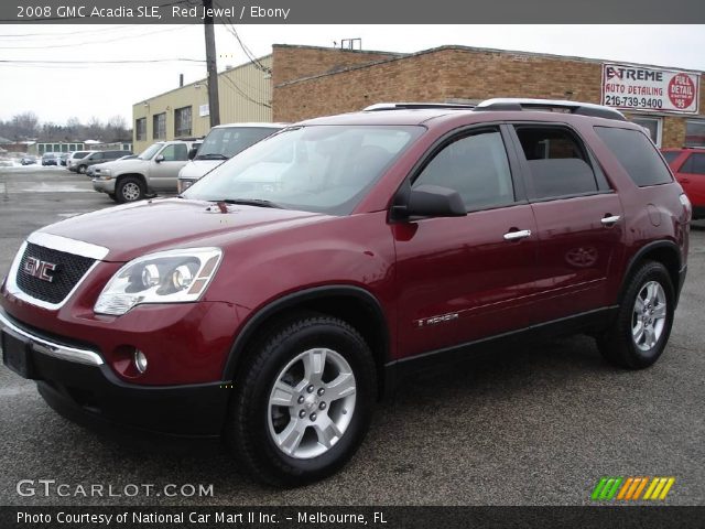 2008 GMC Acadia SLE in Red Jewel