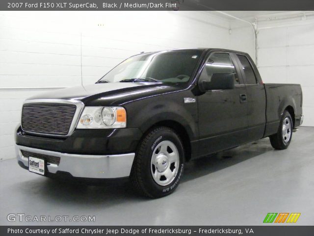 2007 Ford F150 XLT SuperCab in Black