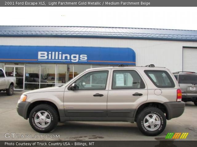 2001 Ford Escape XLS in Light Parchment Gold Metallic