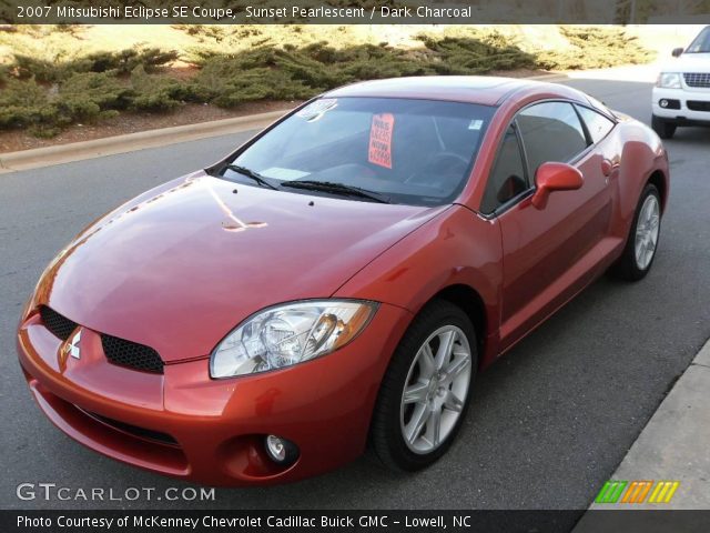 2007 Mitsubishi Eclipse SE Coupe in Sunset Pearlescent