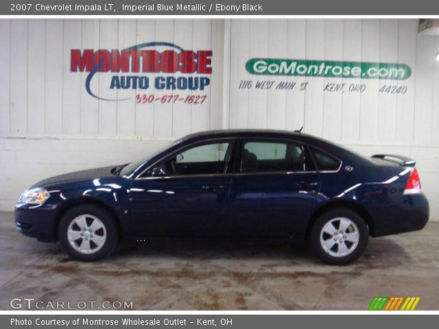 2007 Chevrolet Impala LT in Imperial Blue Metallic