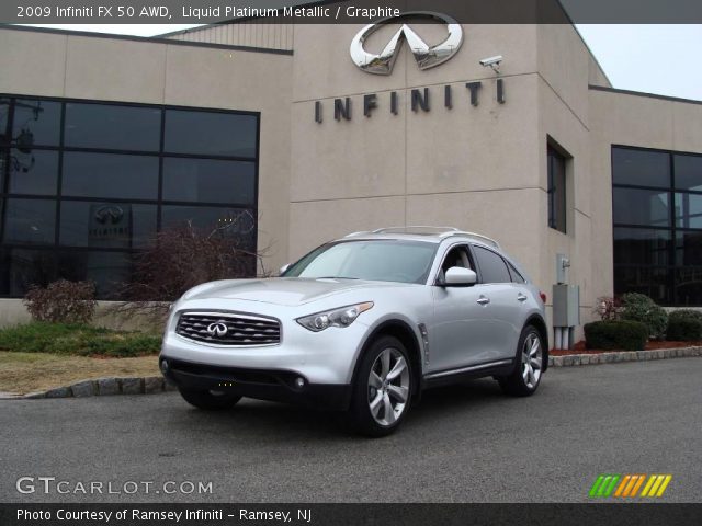 2009 Infiniti FX 50 AWD in Liquid Platinum Metallic