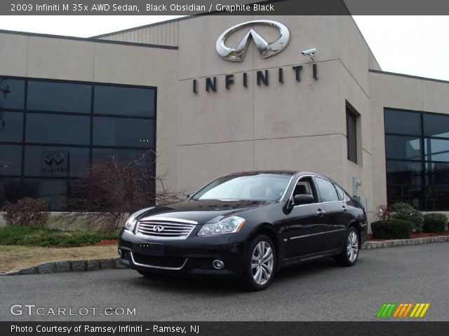 2009 Infiniti M 35x AWD Sedan in Black Obsidian