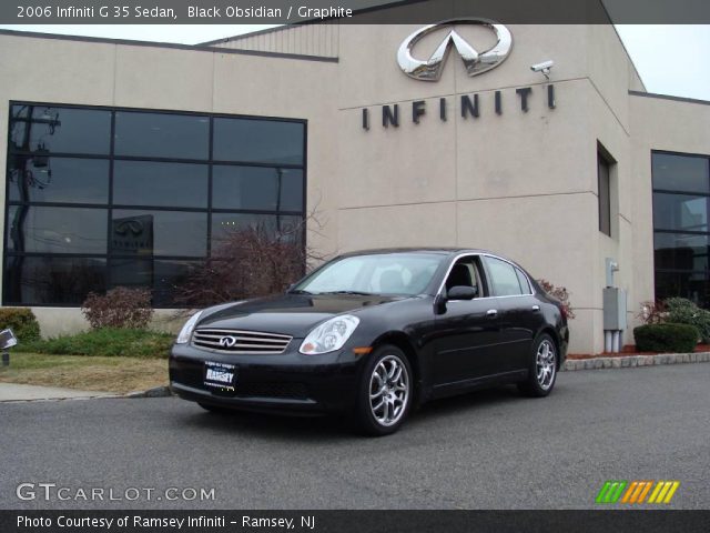 2006 Infiniti G 35 Sedan in Black Obsidian