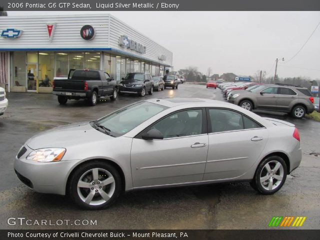 2006 Pontiac G6 GTP Sedan in Liquid Silver Metallic