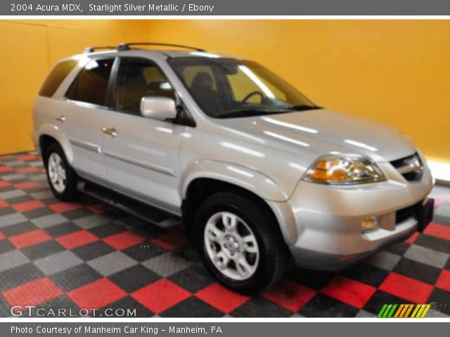2004 Acura MDX  in Starlight Silver Metallic