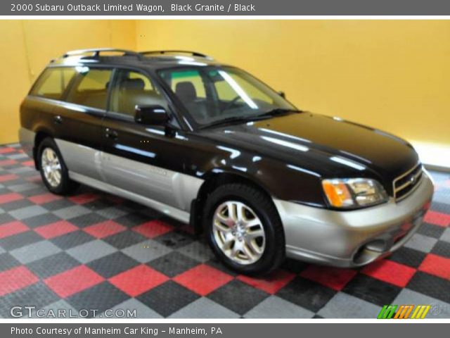 2000 Subaru Outback Limited Wagon in Black Granite