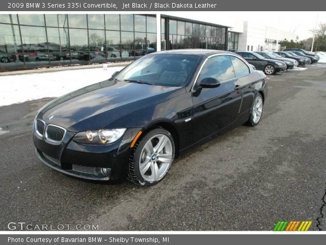 2009 BMW 3 Series 335i Convertible in Jet Black
