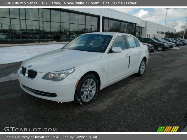 2009 BMW 5 Series 535xi Sedan in Alpine White