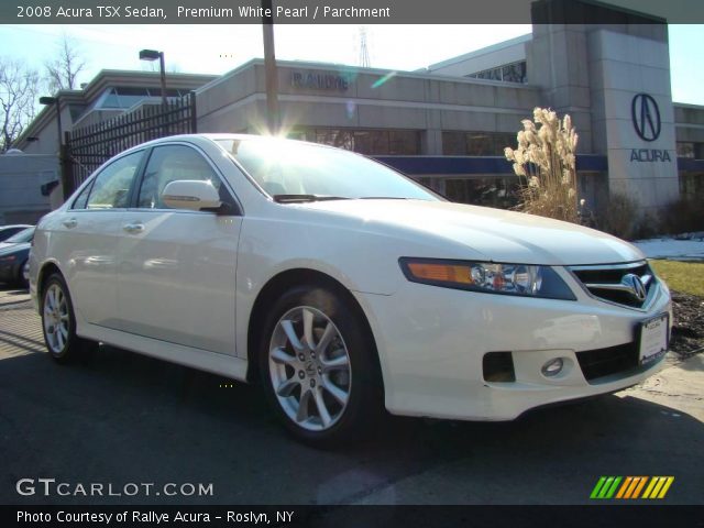 2008 Acura TSX Sedan in Premium White Pearl