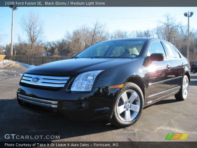 2008 Ford Fusion SE in Black Ebony