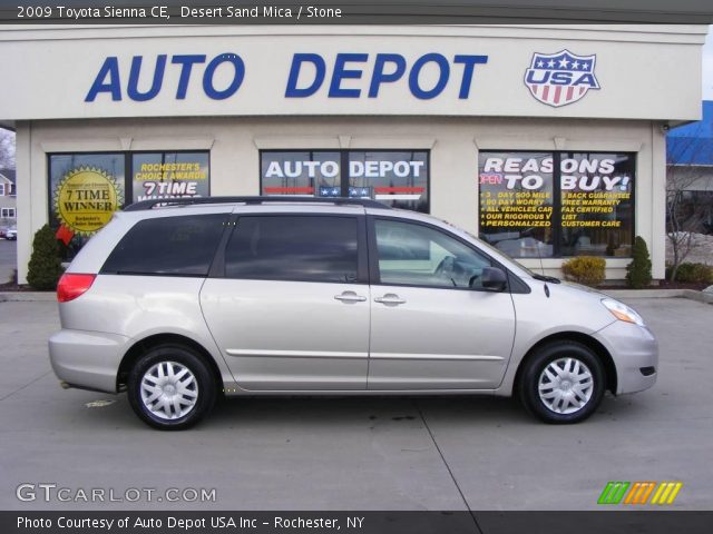 2009 Toyota Sienna CE in Desert Sand Mica