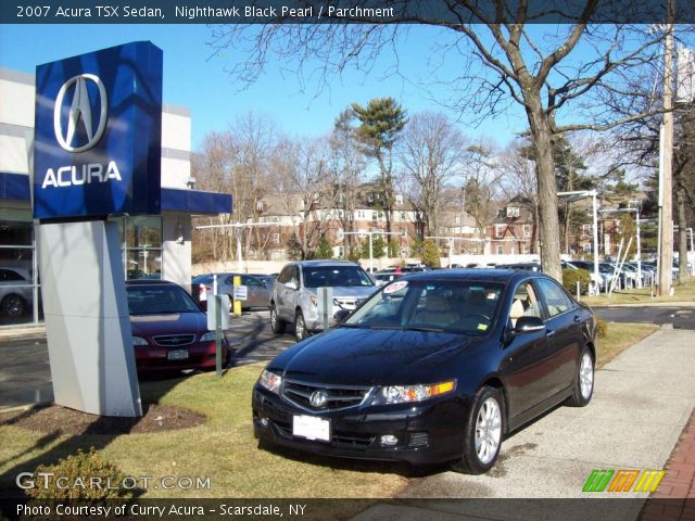 2007 Acura TSX Sedan in Nighthawk Black Pearl