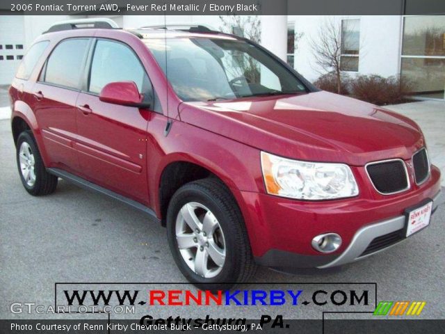 2006 Pontiac Torrent AWD in Fever Red Metallic